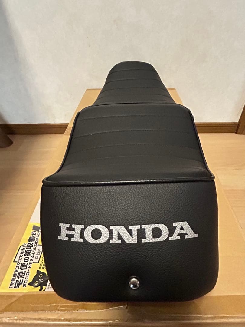 HONDA旧CB400F黒段シート 398 408ヨンフォア