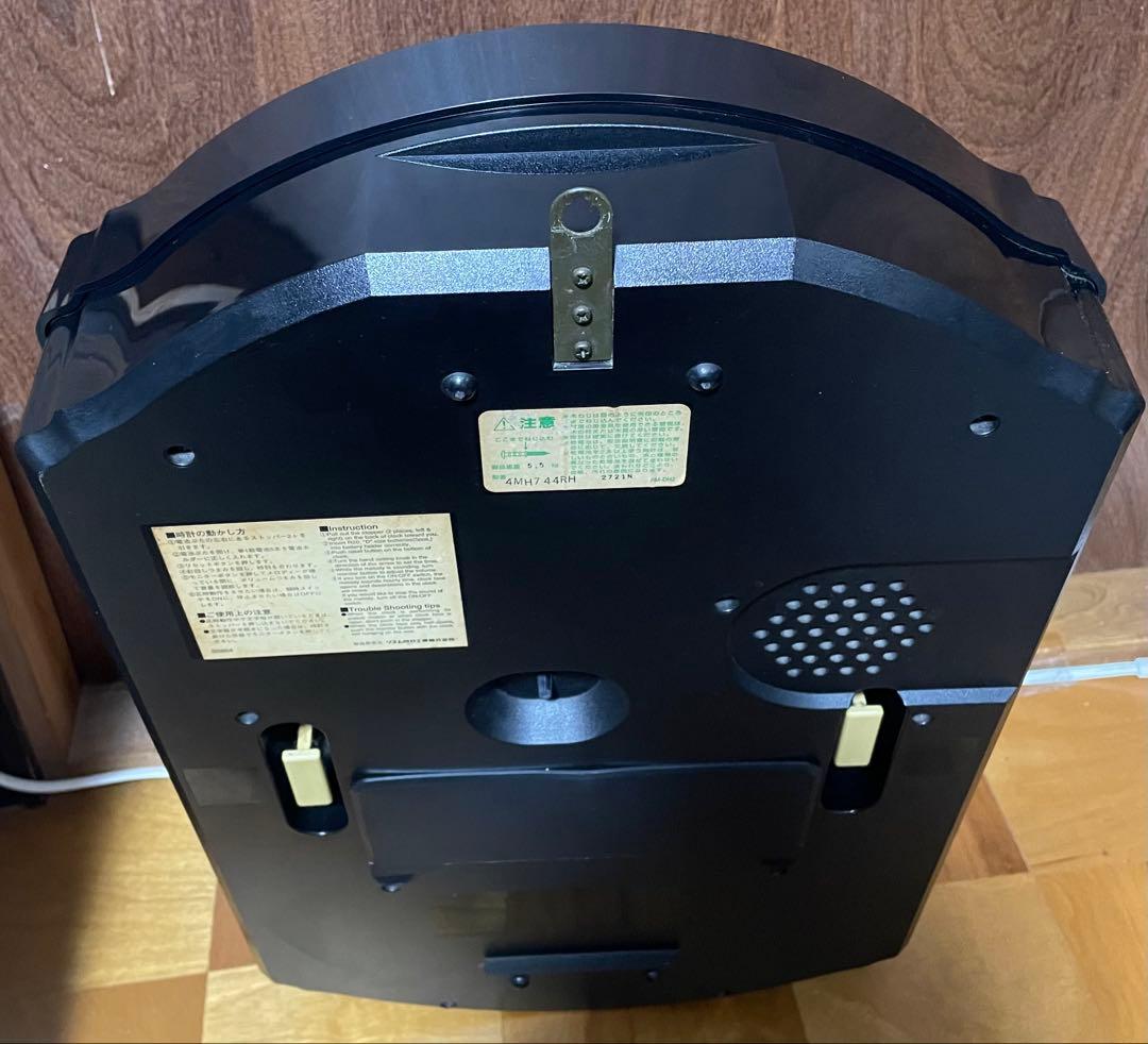 RHYTHM Small Worldからくり時計　4MH744RH 青