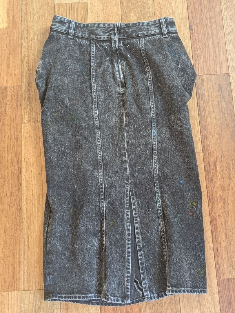 Maison Margiela プリーツ デニム スカート　40サイズ