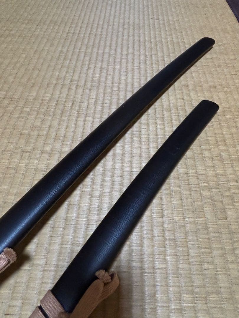 【美品】日本アンティックギャラリー製　五郎入道正宗２本　刀掛け・刀袋付き　模造刀