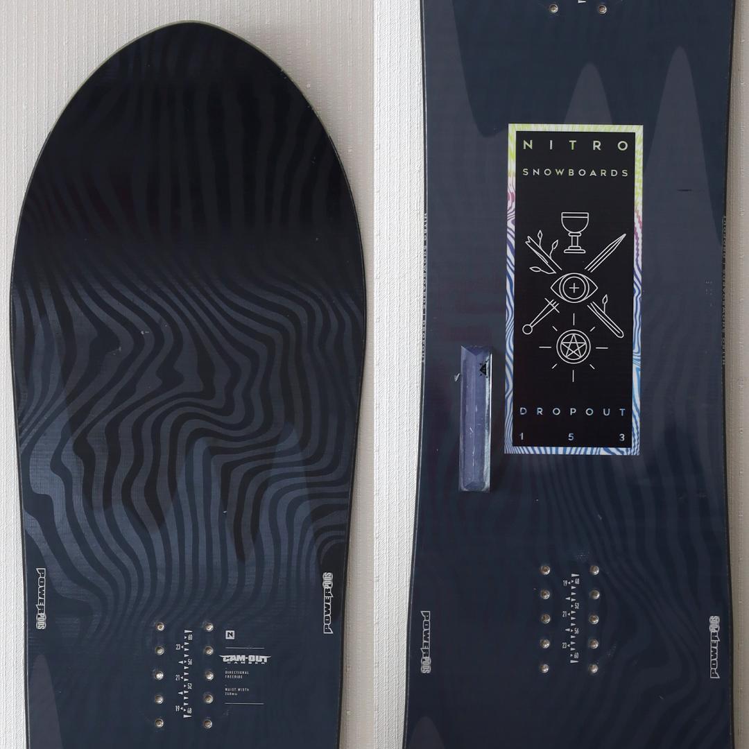 【美品】NITRO 153 NOW IPO 2点セット スノボ スノーボード 板