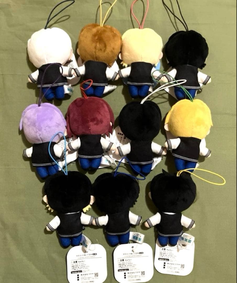 GIGO限定　INI　マスコットぬいぐるみ　全11種　コンプリート