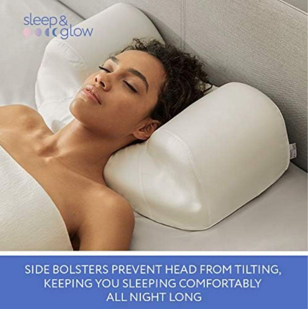 【美品】SLEEP & GLOW アウラ枕 Aula アンチエイジング枕 仰向寝