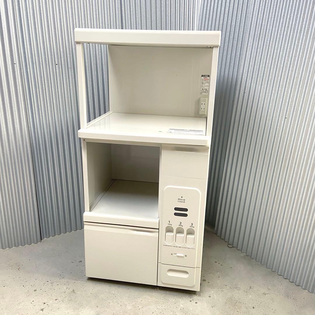 エムケー精工 ファインキッチン/SK-206W レンジ台　米びつ