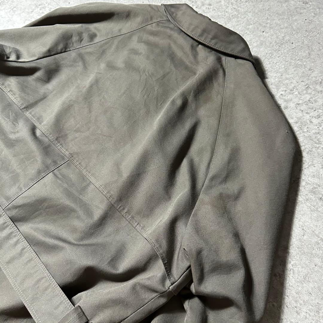 Monsieur Dior トレンチ ステンカラーコート オリーブ 42LONG