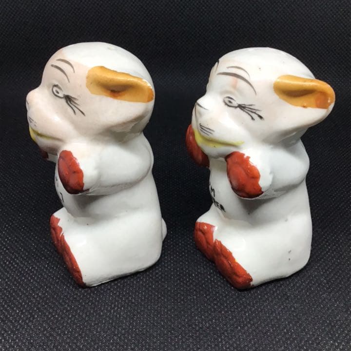 手の裏が茶色 ボンゾー bonzo 陶器製　犬　ブルテリア　ブルドック　逆輸入