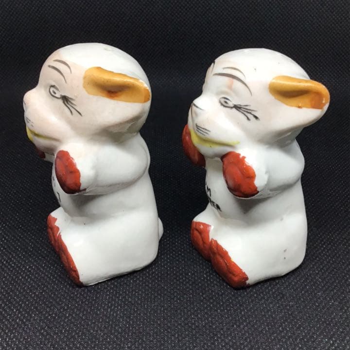 手の裏が茶色 ボンゾー bonzo 陶器製　犬　ブルテリア　ブルドック　逆輸入