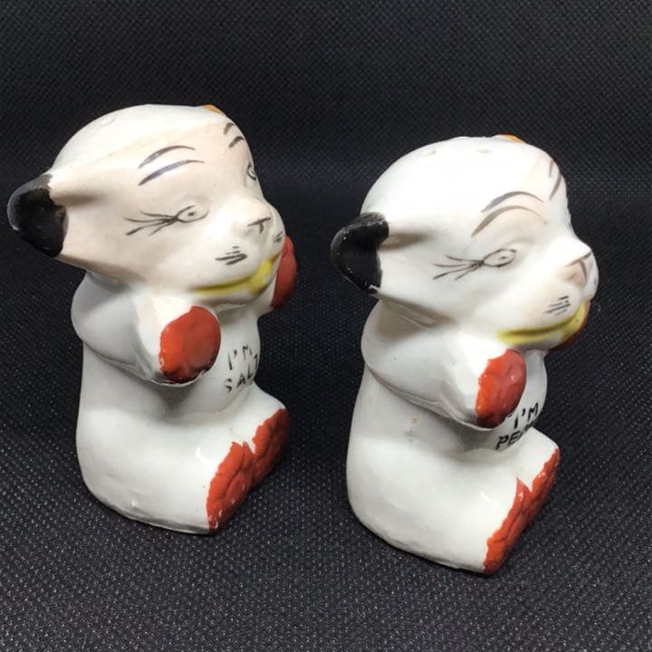 手の裏が茶色 ボンゾー bonzo 陶器製　犬　ブルテリア　ブルドック　逆輸入