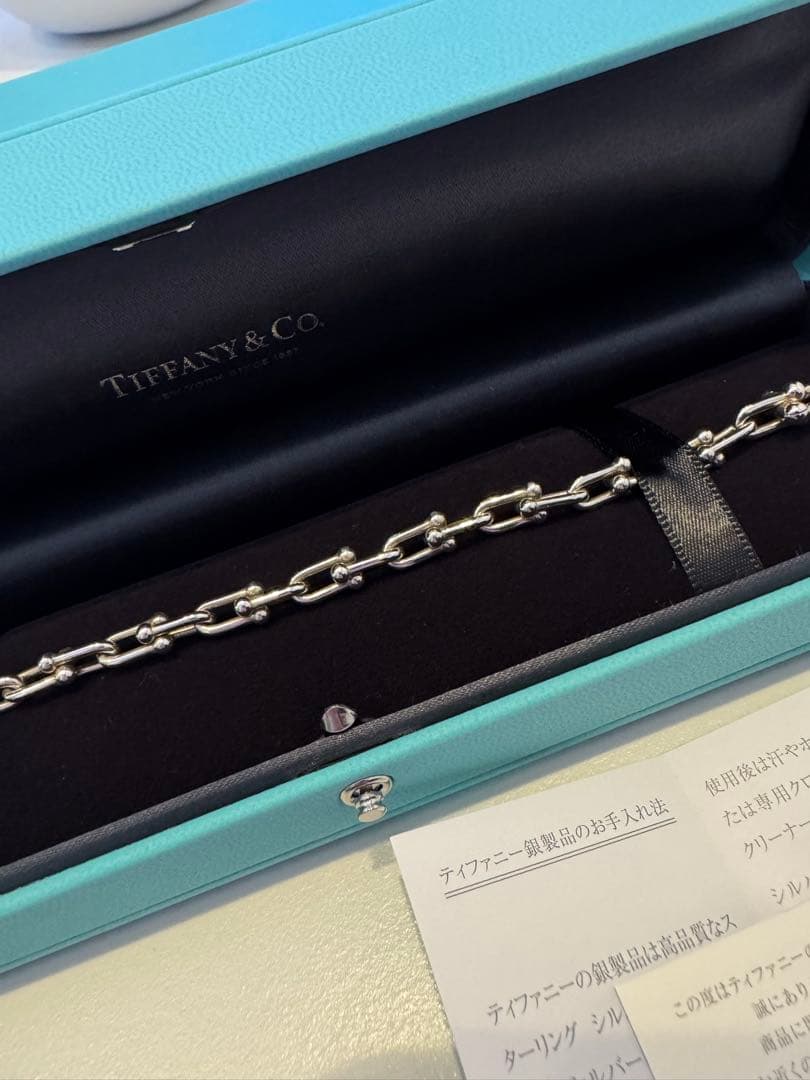 Tiffany & Co. ハードウェア　スモールリンクブレスレット　スモール