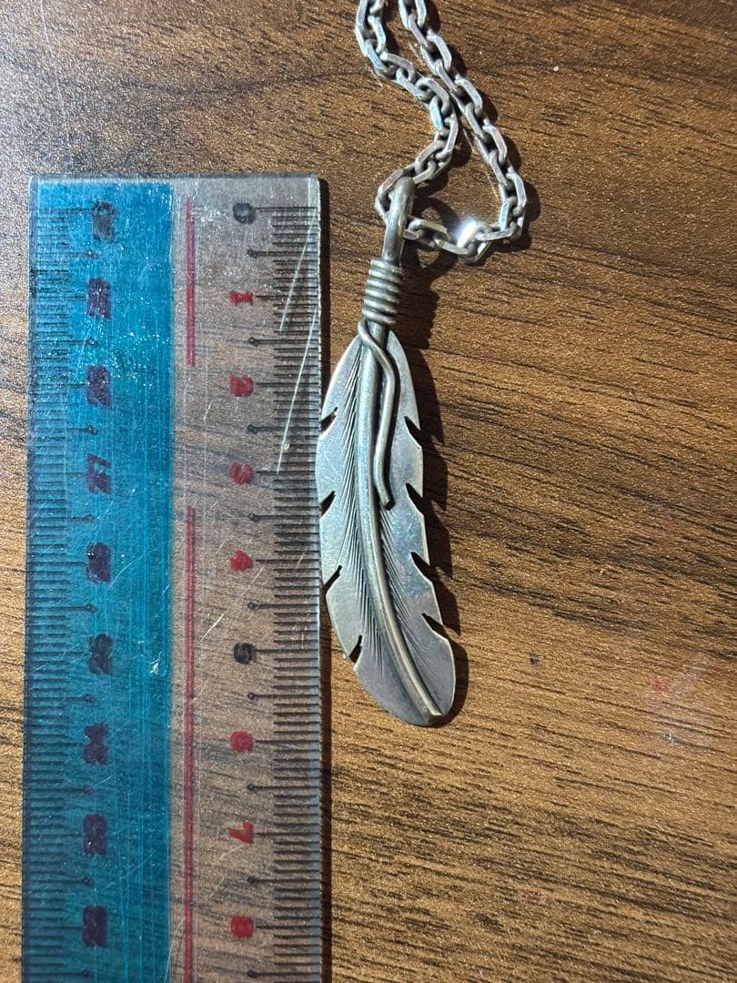 NAVAJO ハーヴィーメイス フェザーネックレス