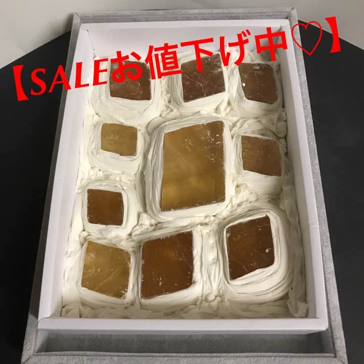 ③★特選♡贈答品★1.5kg超【GIFT♡箱入り10石☆ゴールデンカルサイト】♡