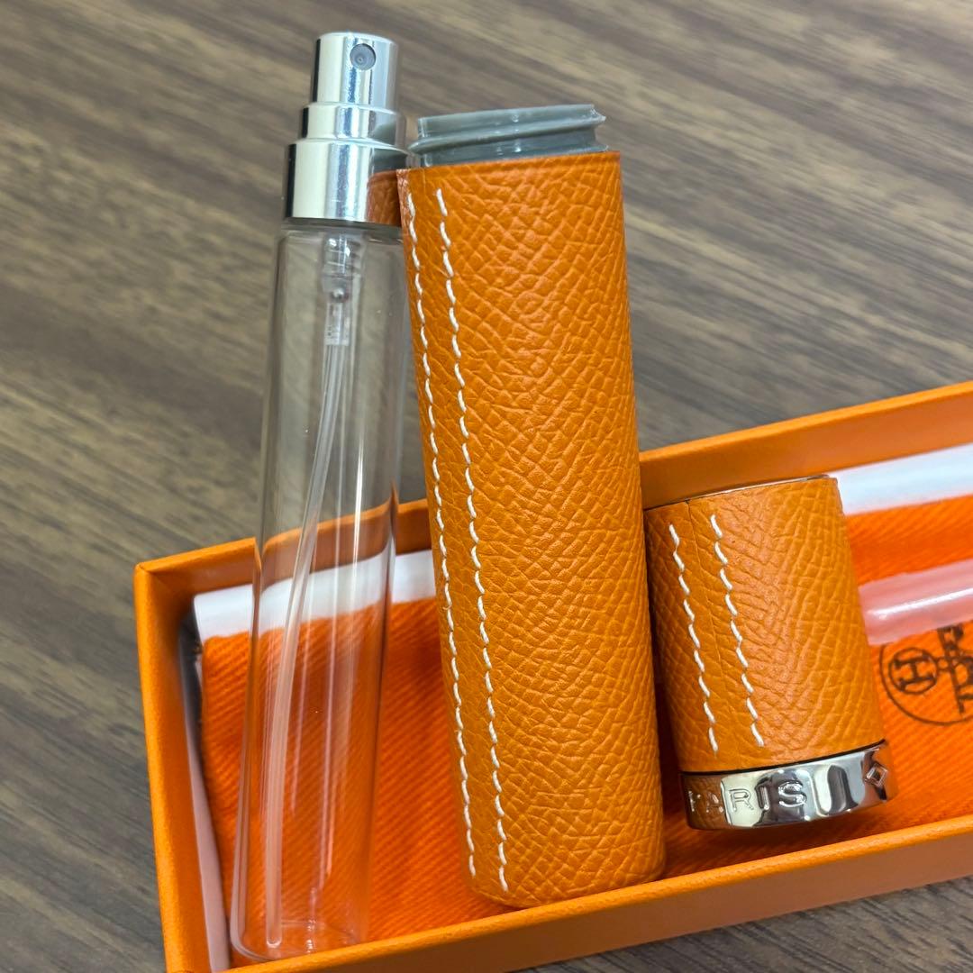 【未使用保管品】HERMES エルメス アトマイザー　レフィラブル　香水ケース