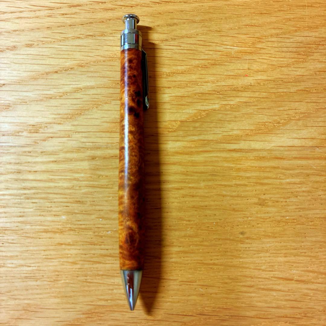 工房楔　花梨こぶ杢　シャープペンシル　0.5mm