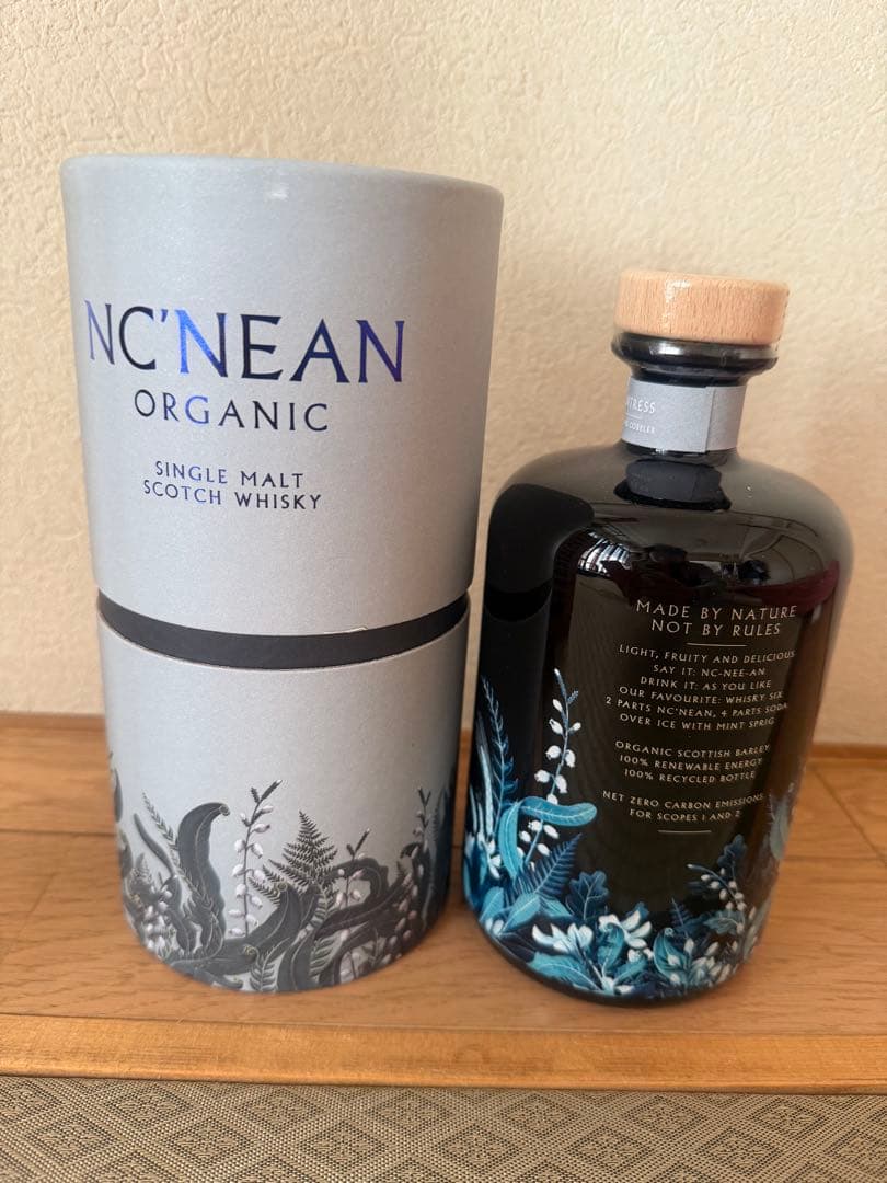 NC'NEAN オーガニック シングルモルトウイスキー 700ml