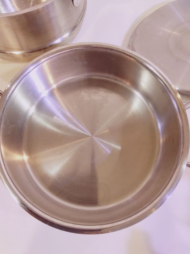 Fissler フィスラー 両手鍋 蒸し器 スチーマー約24cm