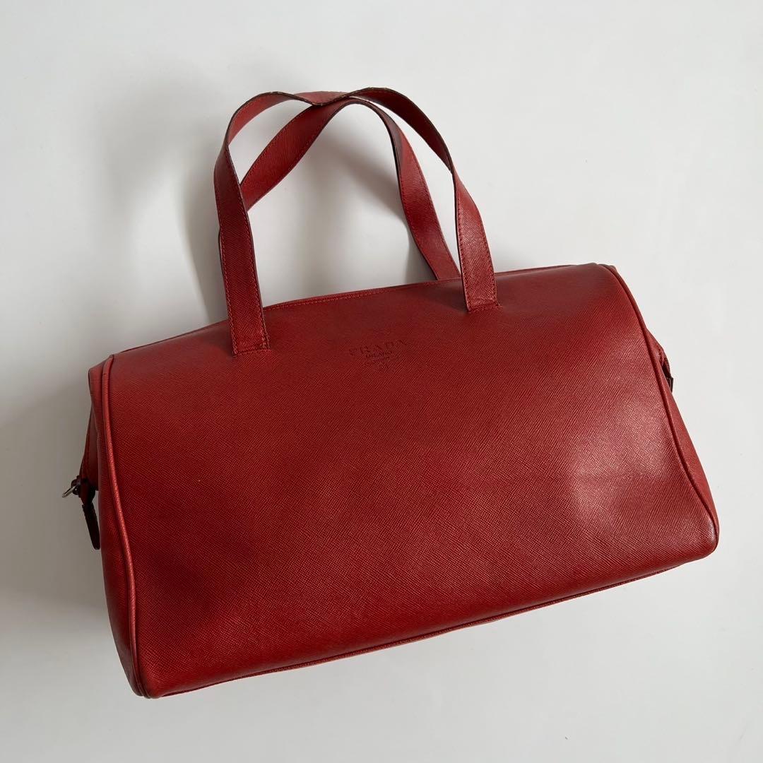 バッグ PRADA SAFFIANO LEATHER MINI BOSTON BAG