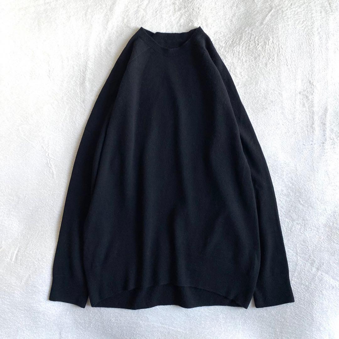 【美品✨】Deuxieme classe CAPRIクルーネックプルオーバー　黒