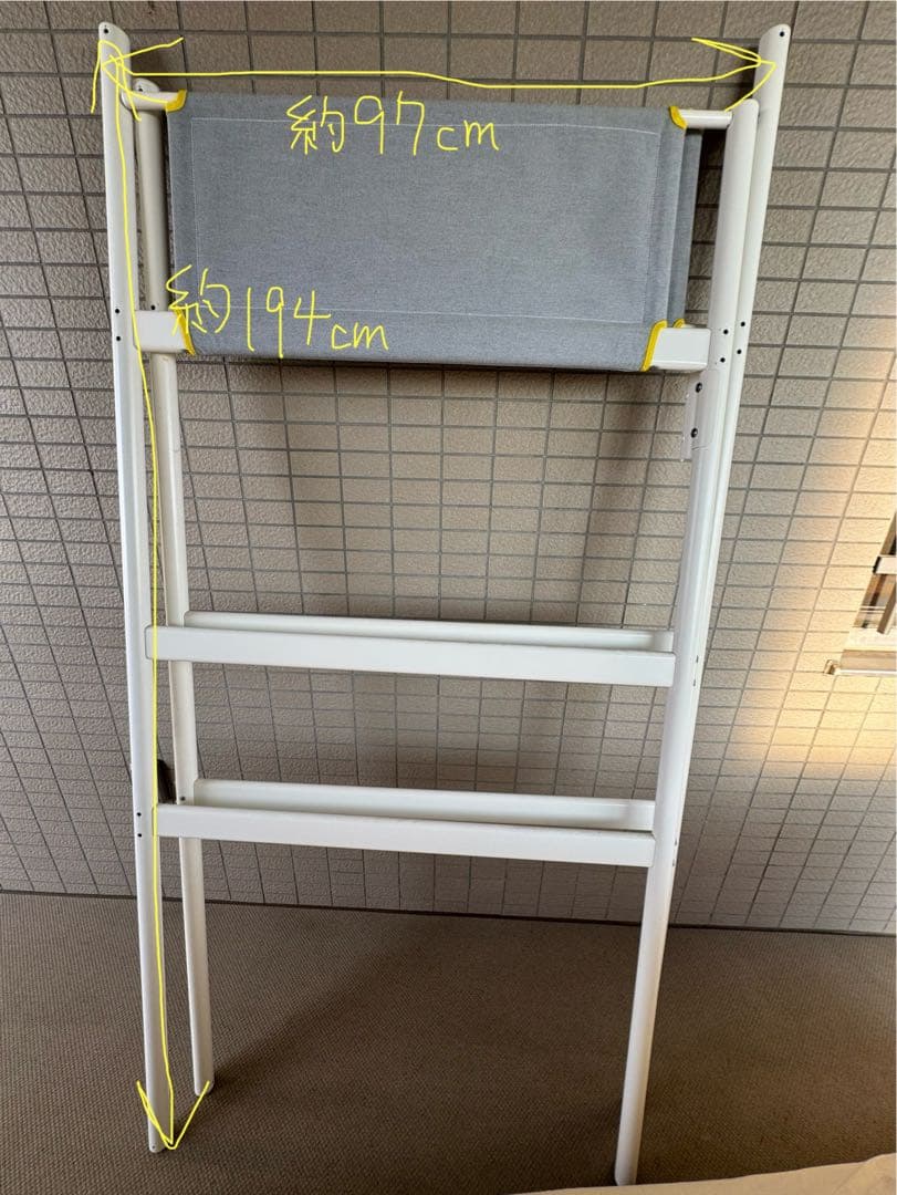 ロフトベッド IKEA マットレス付き　東京都練馬区受け渡し