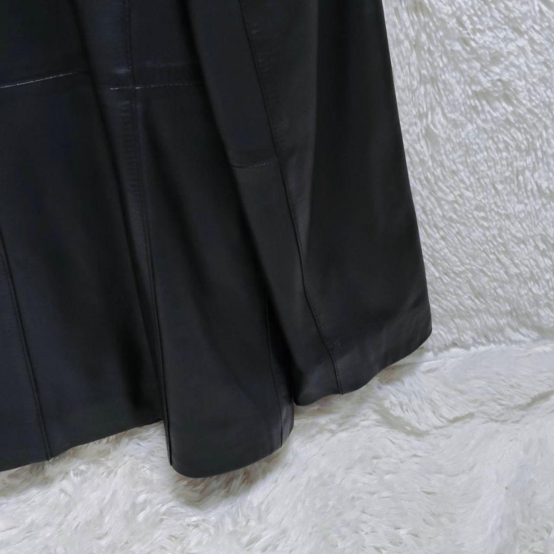 ブルックスブラザーズ カーコート ラムレザー ブラック 美品