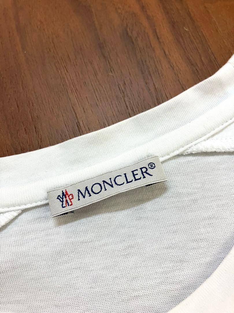 【正規品　シリアルコード認証】MONCLER ロゴTシャツ　 M