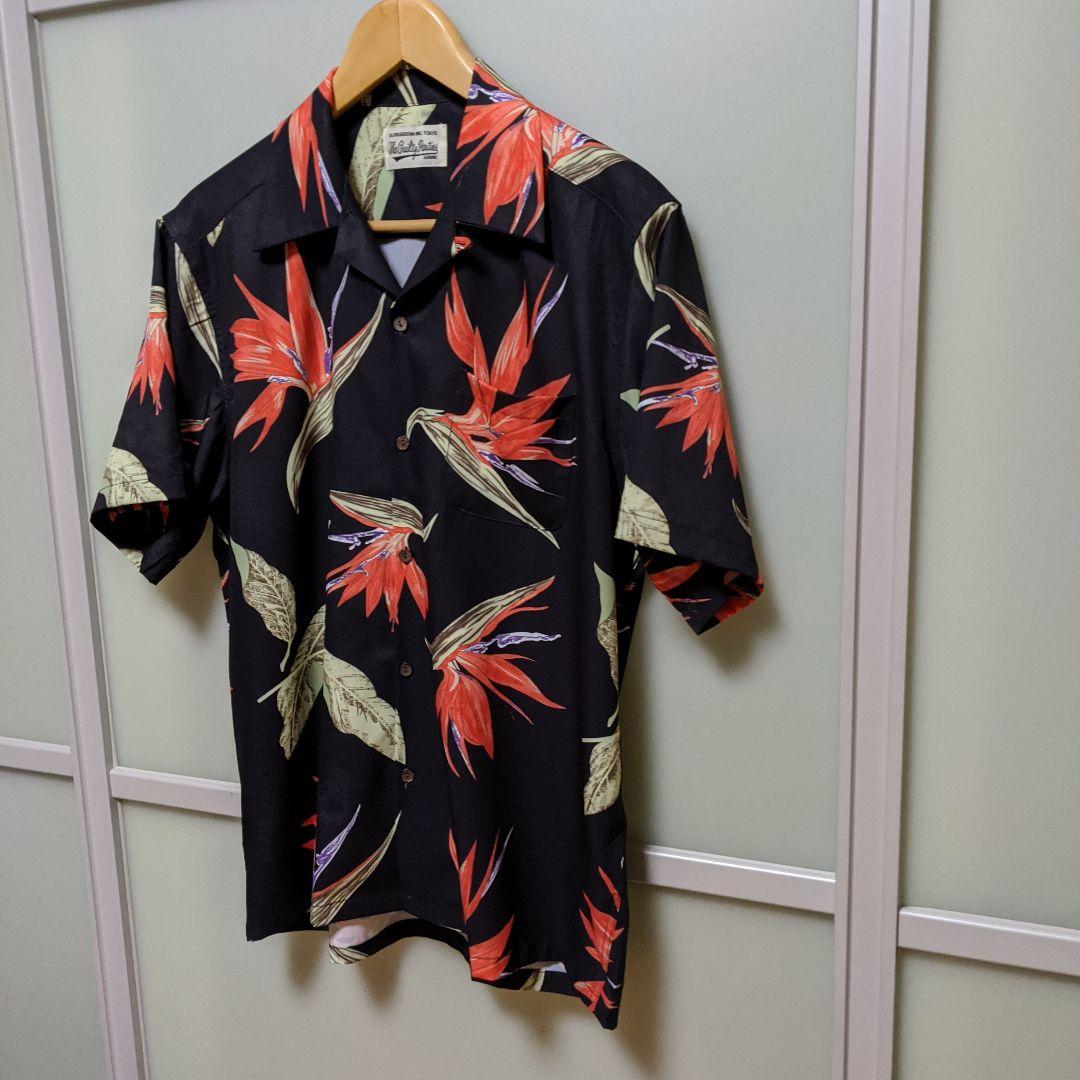 美品 ワコマリア　BIRD OF PARADISE 極楽鳥アロハシャツ
