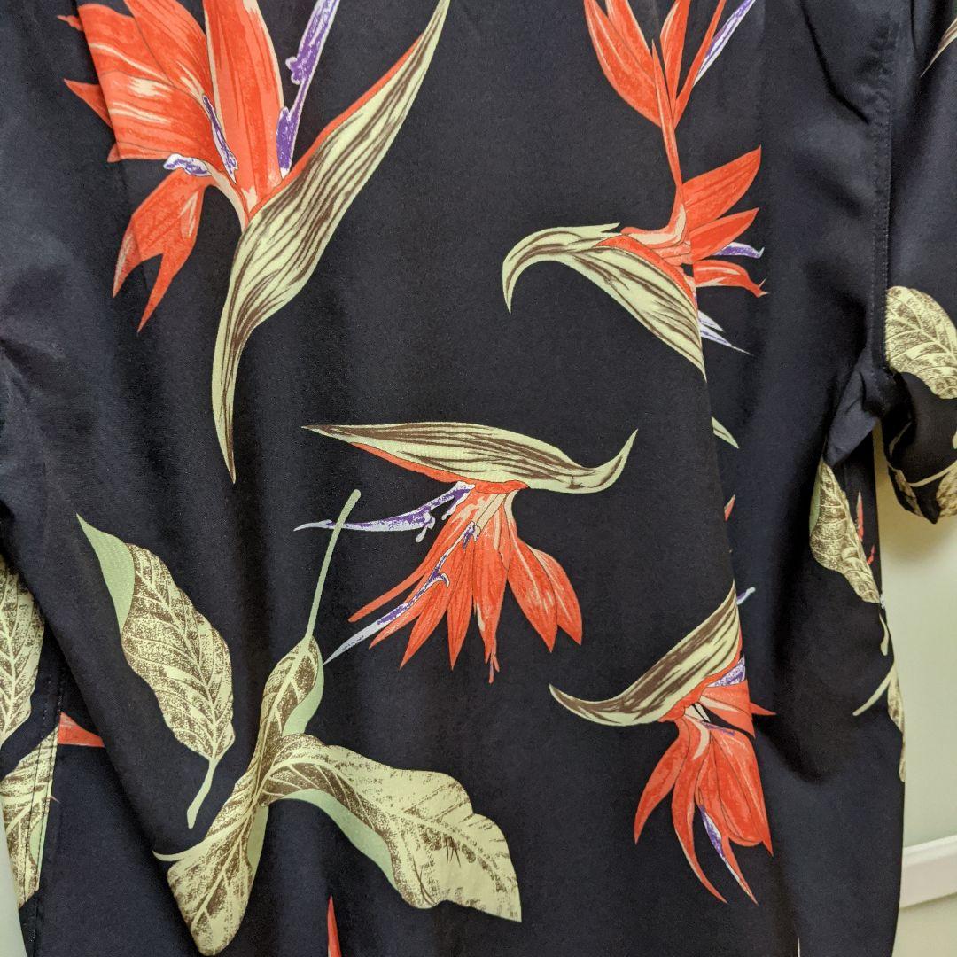 美品 ワコマリア　BIRD OF PARADISE 極楽鳥アロハシャツ