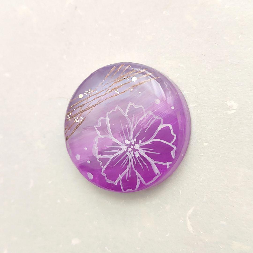 【893】ハンドメイド　レジン　ヘアゴム　ポニーフック