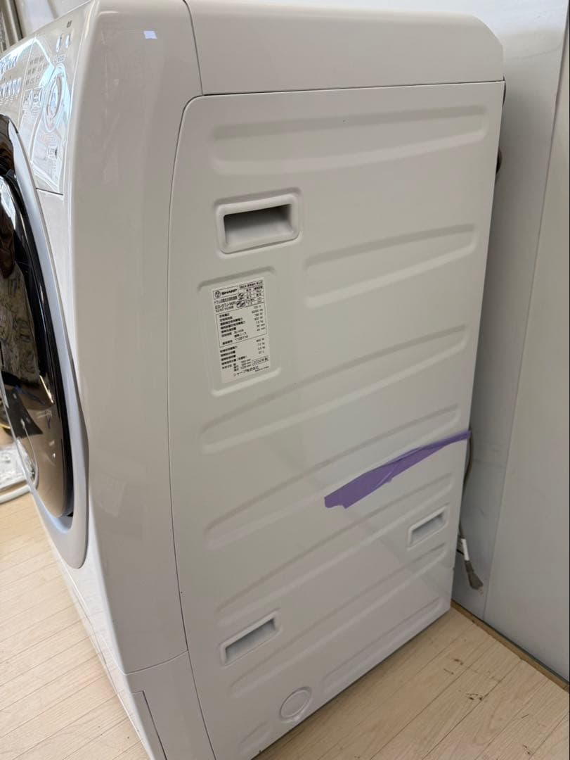 SHARP ドラム式洗濯機 ES-S7J-WR 2024年製