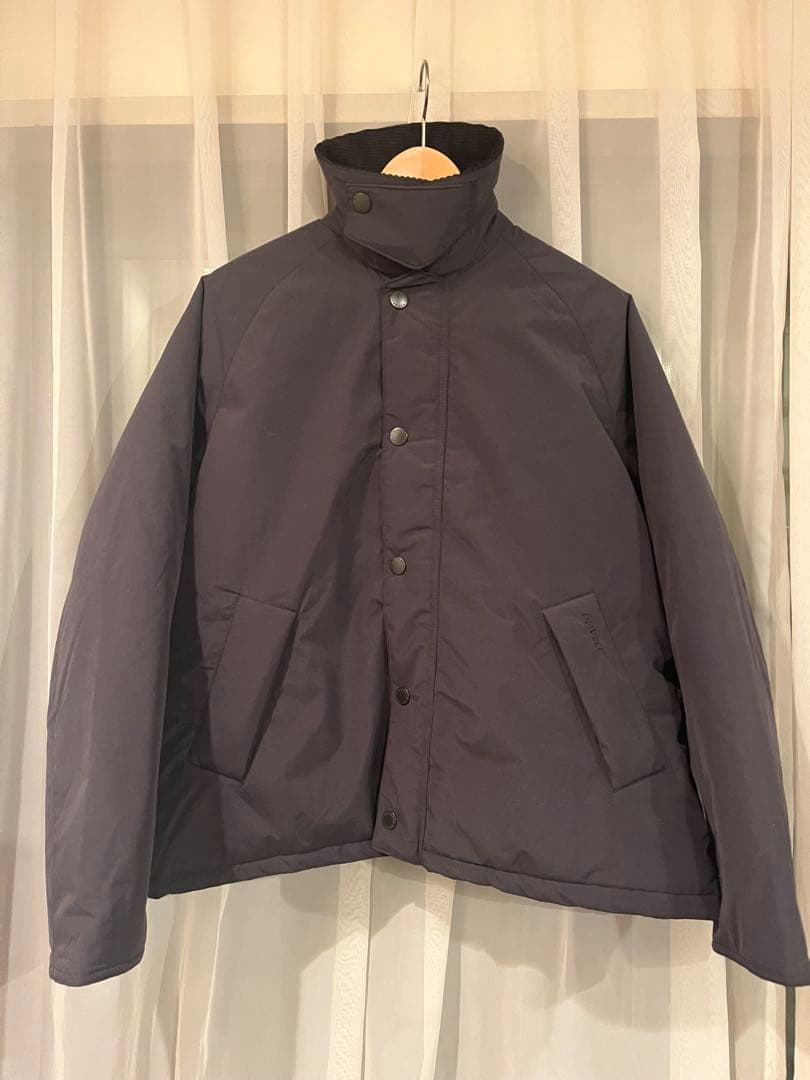 り美品Barbour padded transport jacket 38