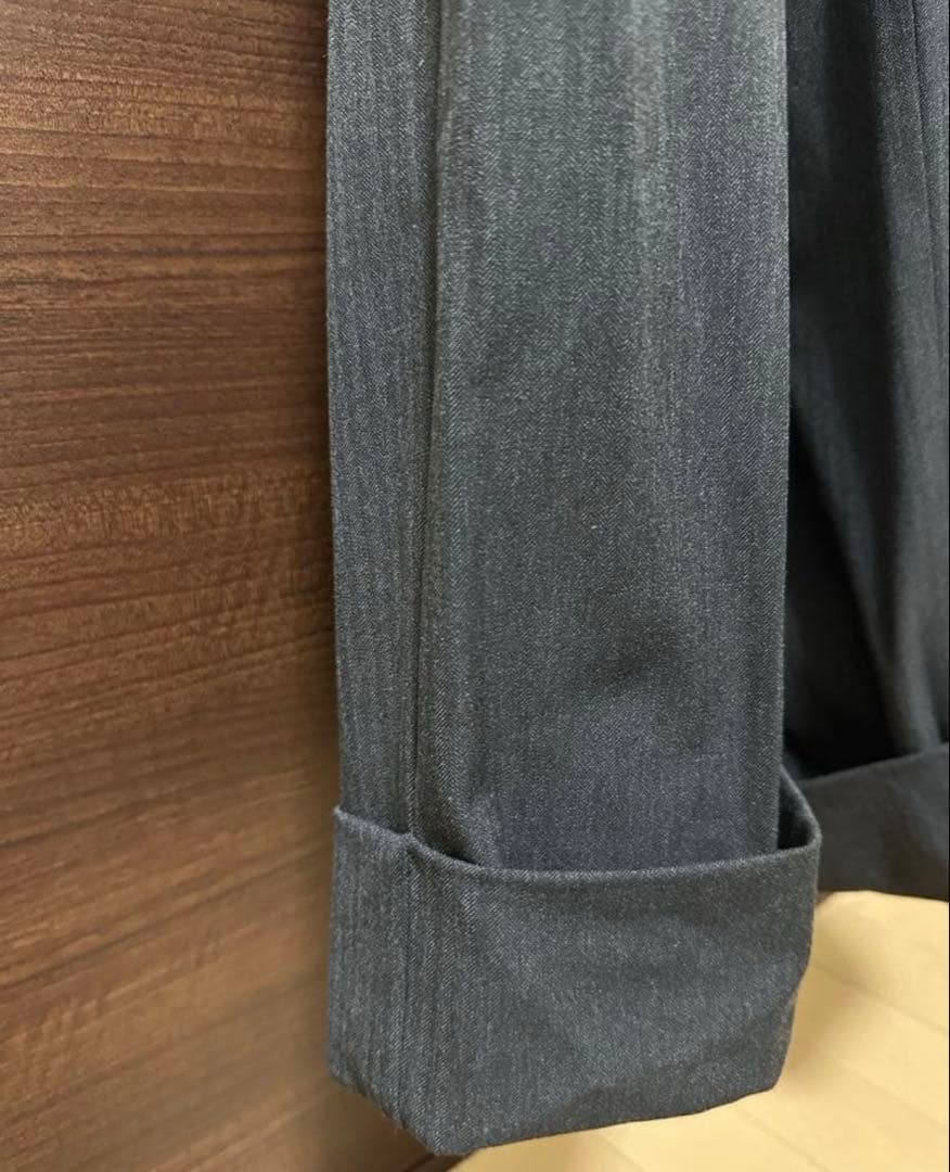TODAYFUL サスペンダー ハイウエスト パンツ