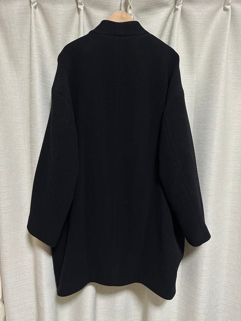 JOURNAL STANDARDノーカラー ブラック ロングコート