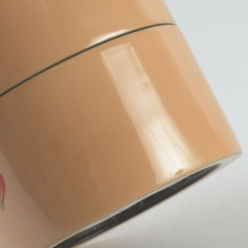 茶道具　塗師　翠甫作　朝顔蒔絵　茶器　共箱　V　9901