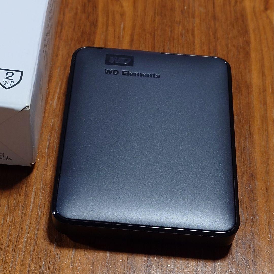 WD ポータブルHDD 2TB USB3.0 ブラック