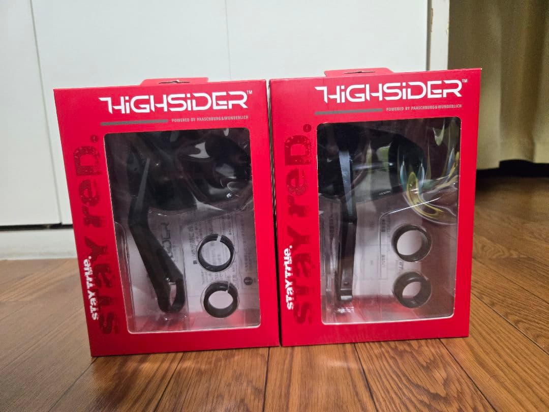 デイトナ HIGHSIDER バーエンドミラー ヴィクトリー 　セット【中古】