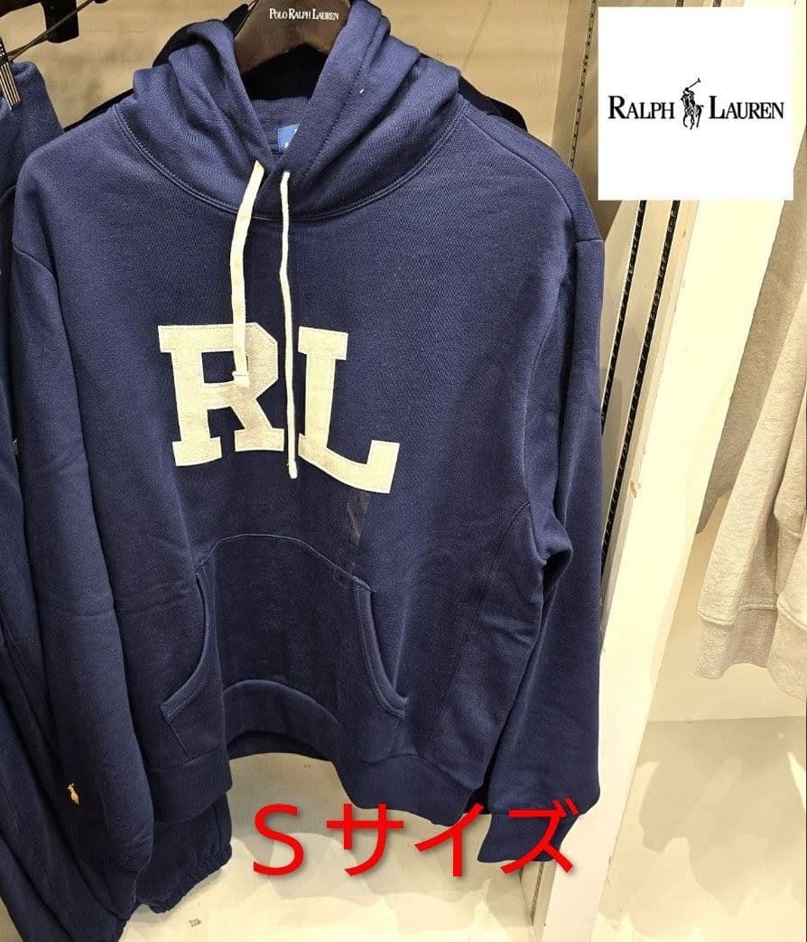 【S】Polo Ralph Lauren パーカー RLロゴ ラルフ ローレン
