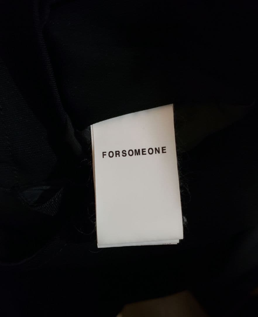 凛太郎　FORSOMEONE コート ブラック　46