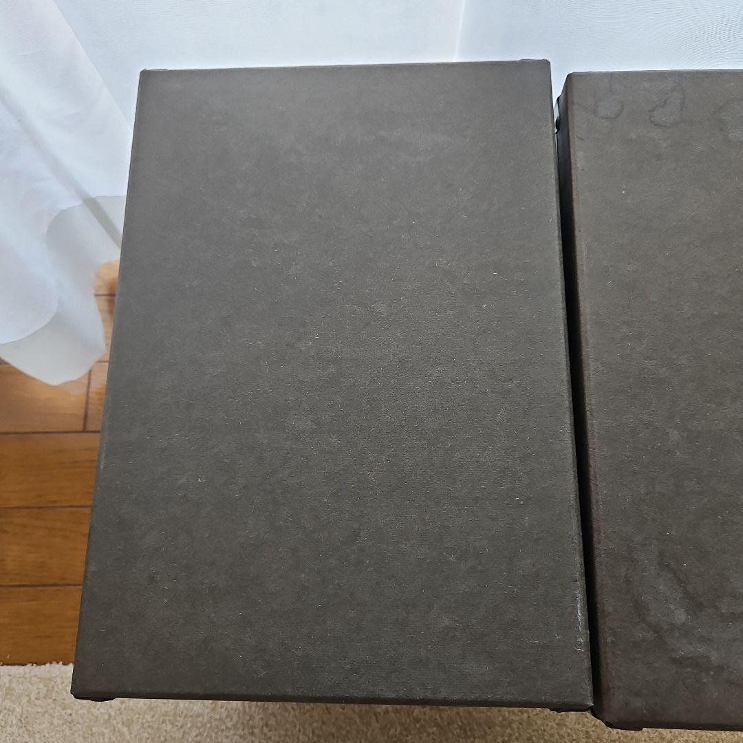 無印　硬質パルプ　フタ式ボックス 3個セット