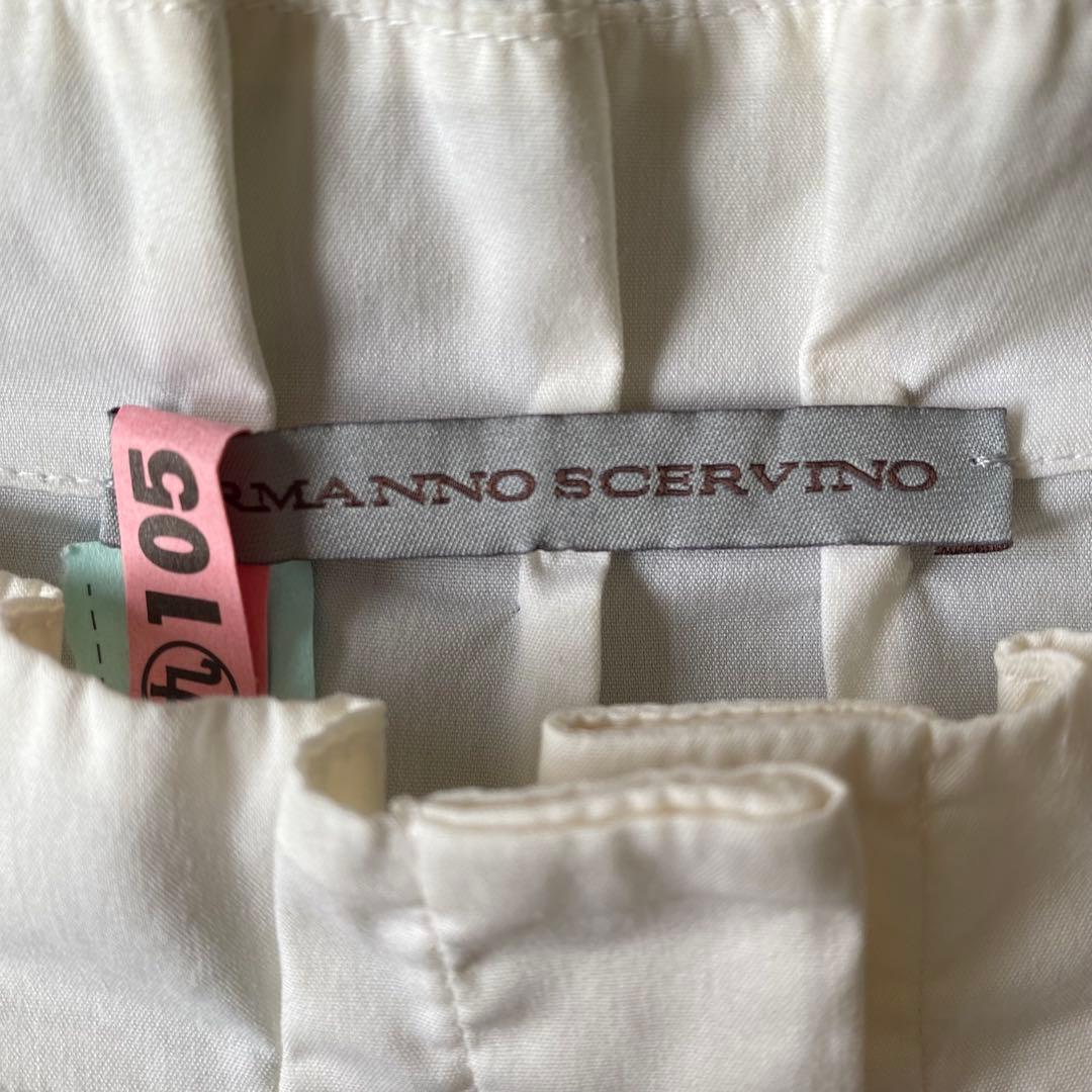 Ermanno Scervino エルマンノシェルビーノ レース切替ブラウス