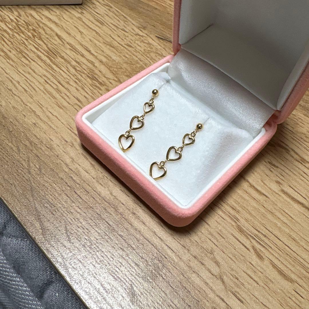 Ｋ18ハートピアス