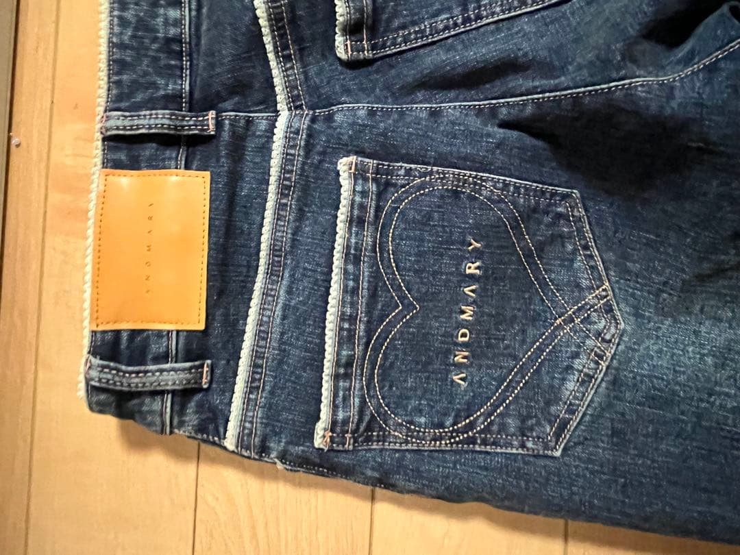 ANDMARY Heart stitch denim※注意事項あり