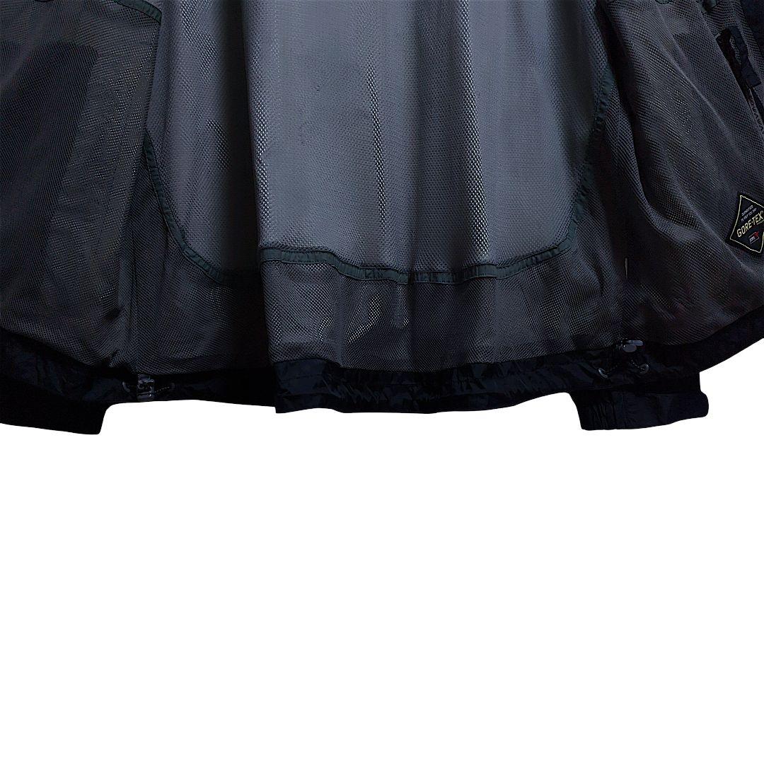 L.L.Beanゴアテックスマウンテンパーカー ブラック　刺繍ロゴ　メンズXXL