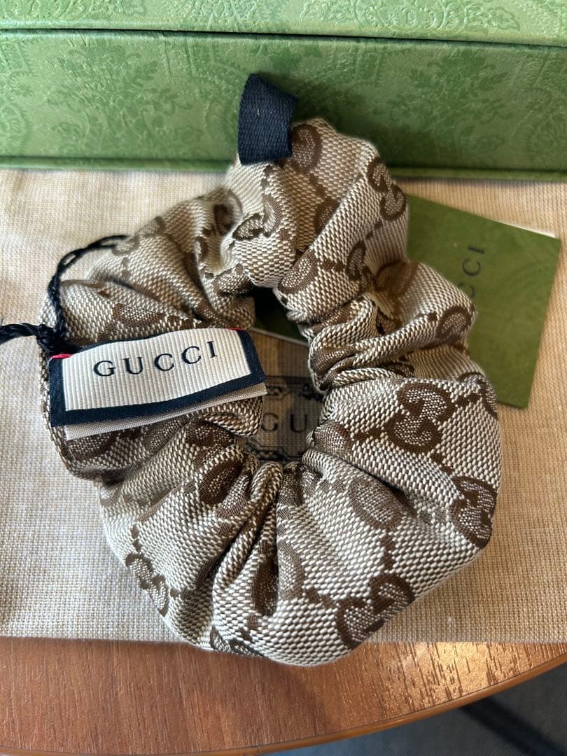 24時までゲリラセール！GUCCI グッチ『新品未使用』シュシュ ブレスレット