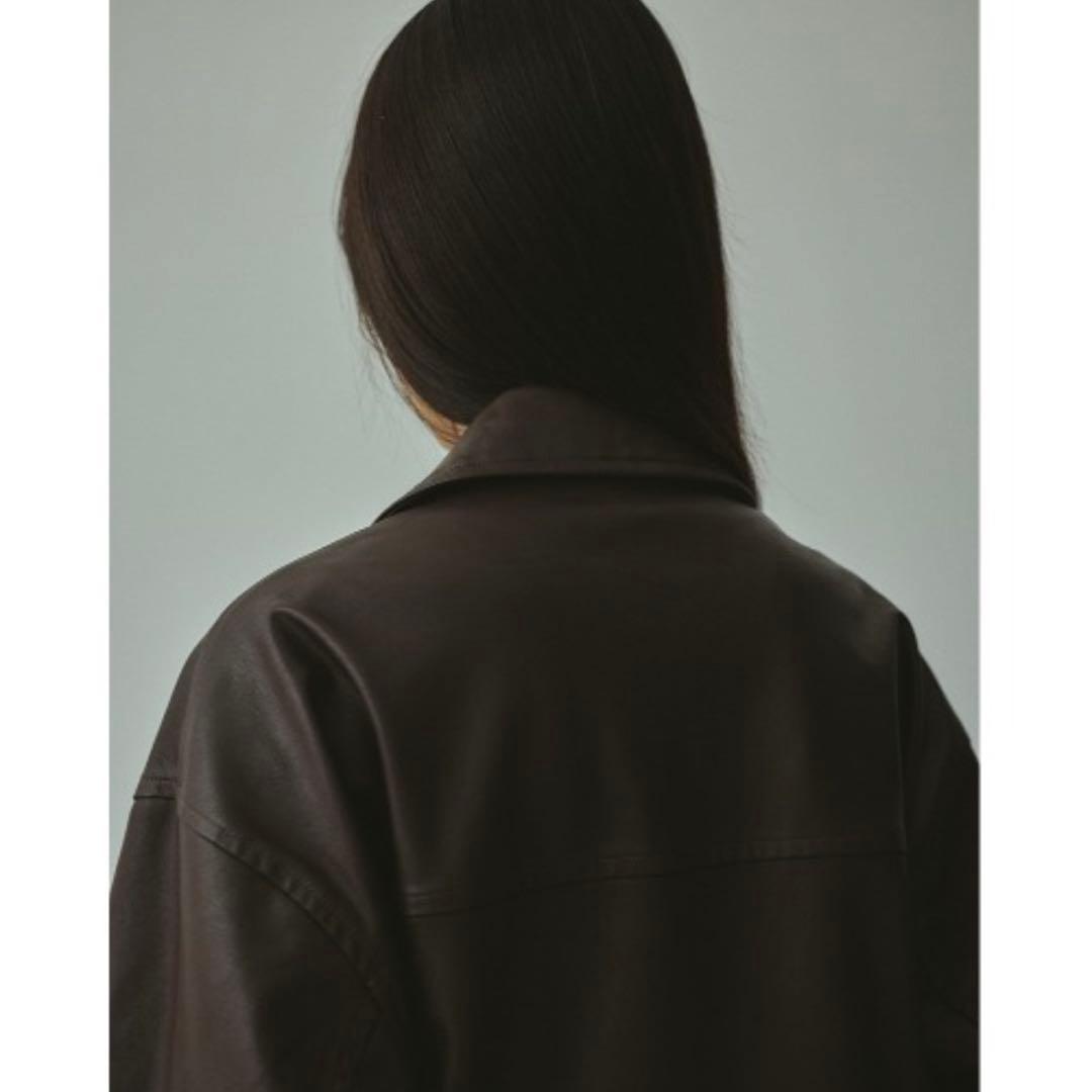 STYLEMIXER フェイクレザージャケット