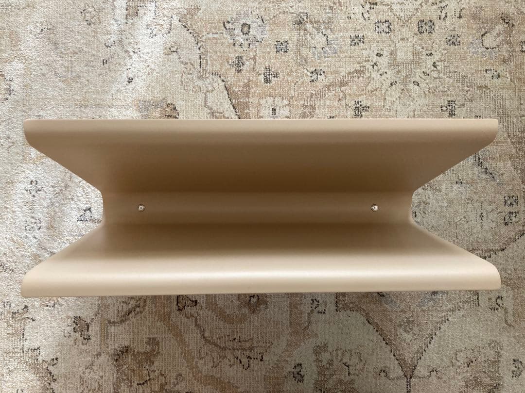 【美品】SAITO WOOD サイトーウッド マガジンラック 限定色 ベージュ