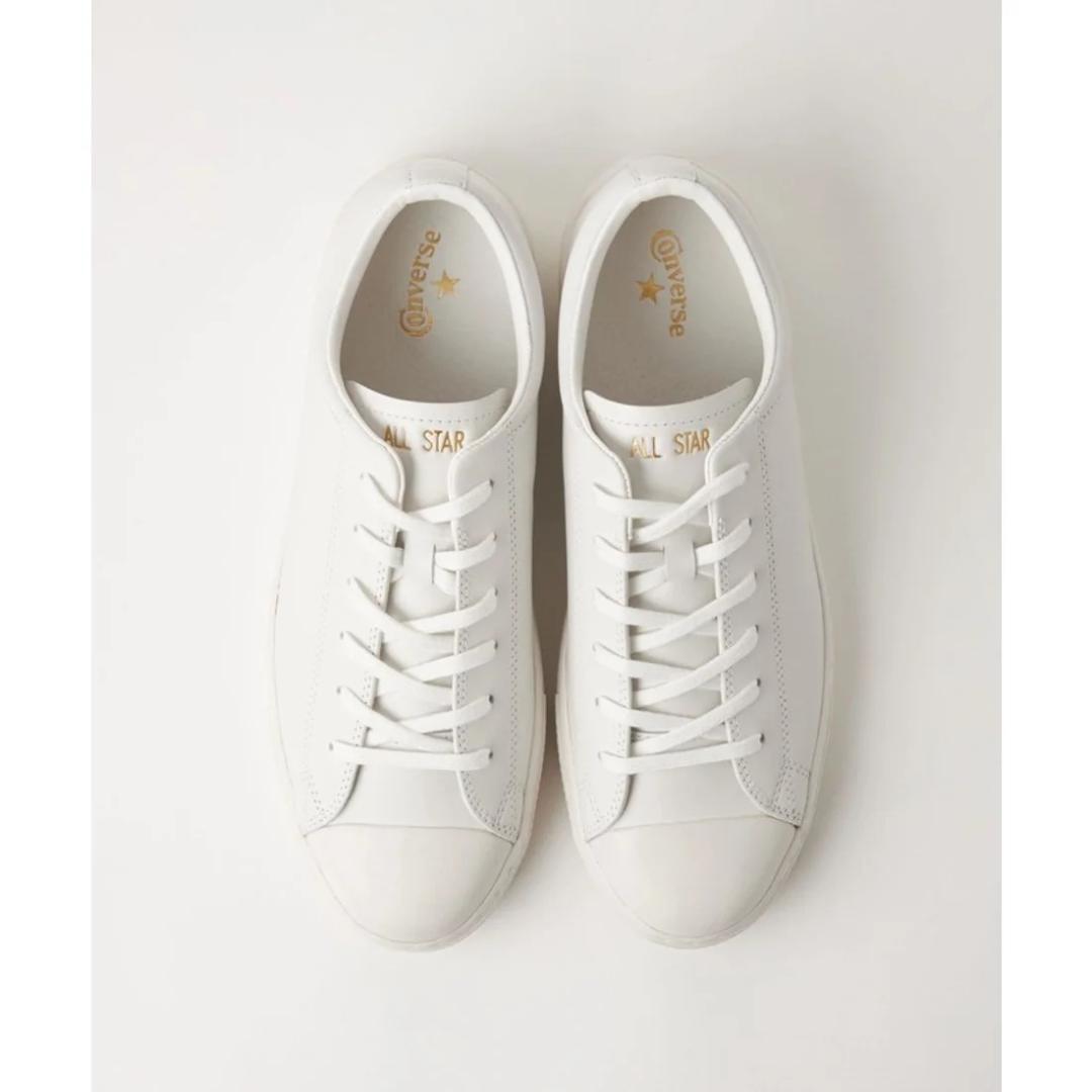CONVERSE オールスター クップ OX レザー スニーカー コンバース 白