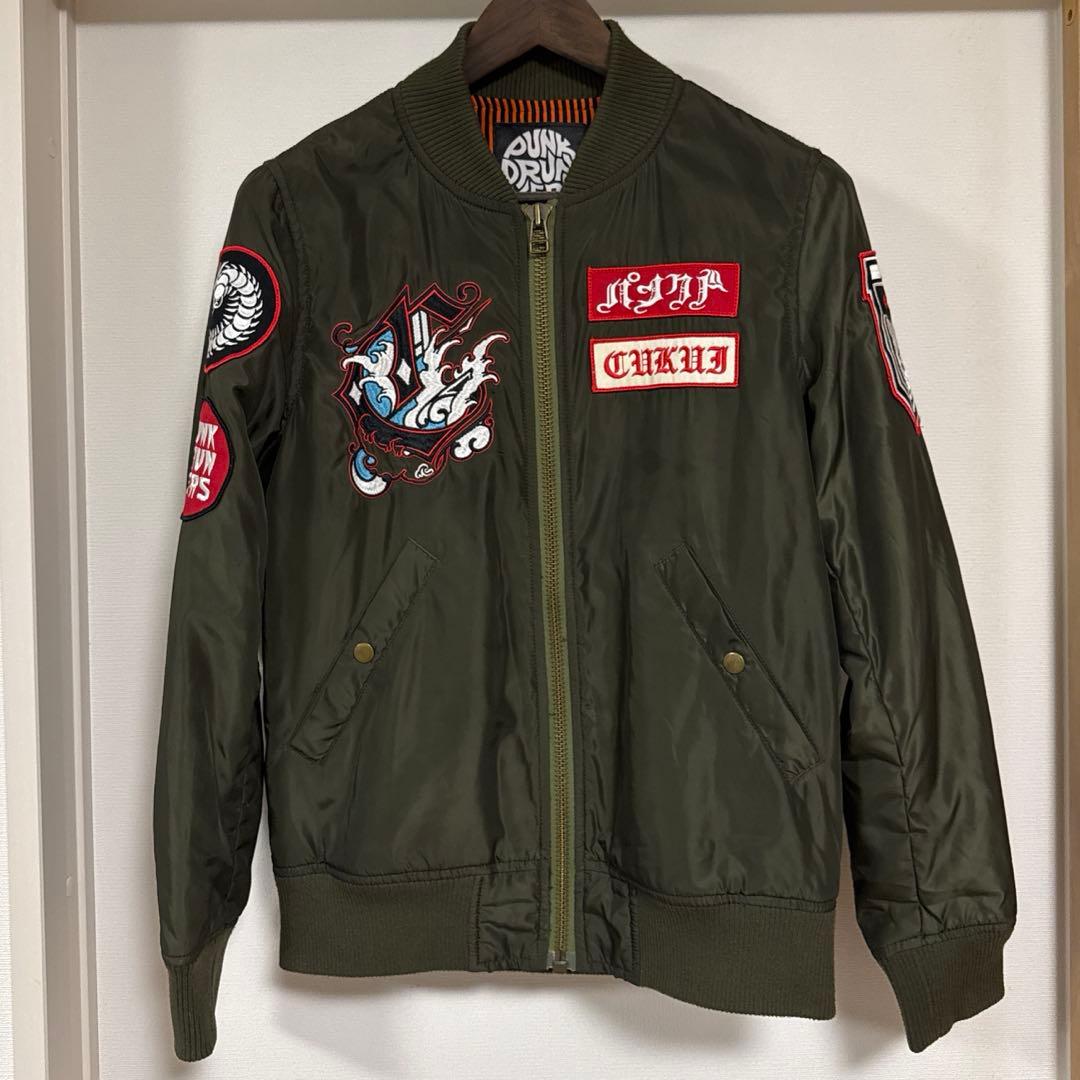 パンクドランカーズ PUNKDRUNKERS CUKUI MA-1 スカジャン