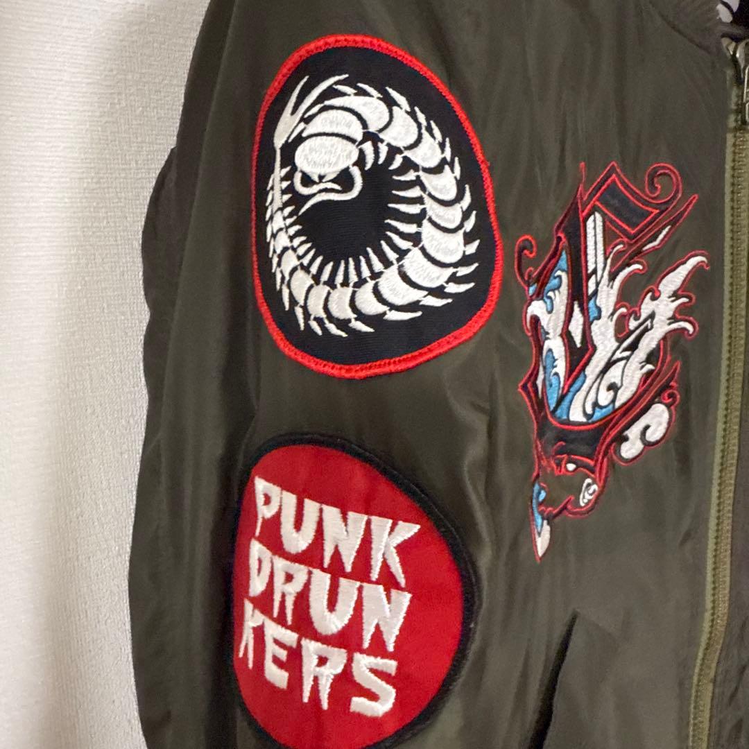 パンクドランカーズ PUNKDRUNKERS CUKUI MA-1 スカジャン