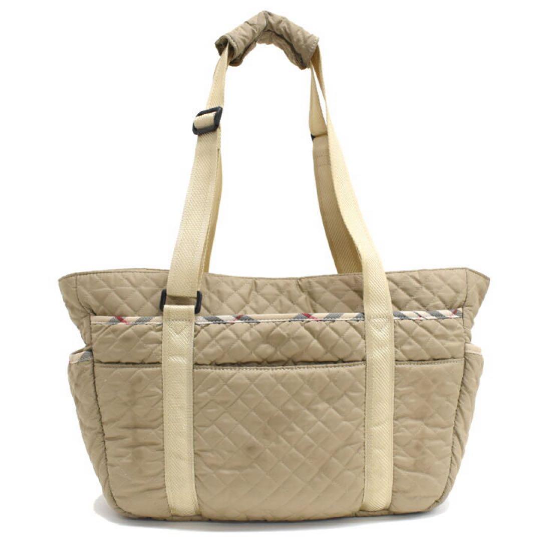 美品‼️Burberry バーバリー❤️ベージュ❤️キルティング❤️マザーズバッグ❤️希少