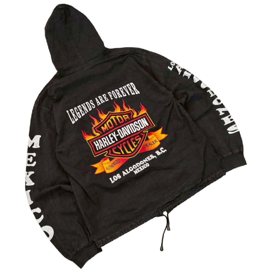 90’s USA Harley Davidson コットンジャケット