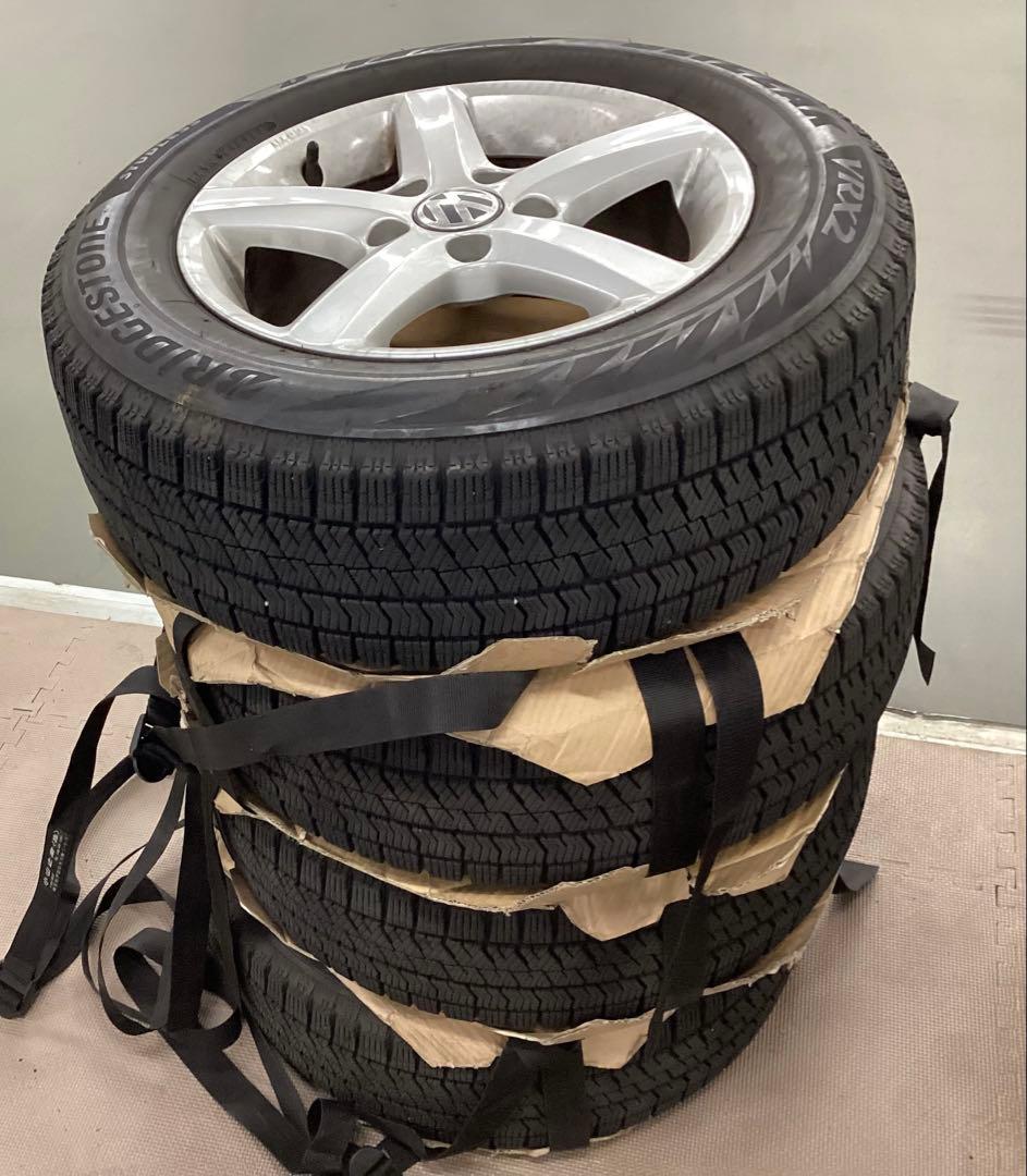 Volkswagen 純正ホイール+ブリジストン各4本 195/65R15